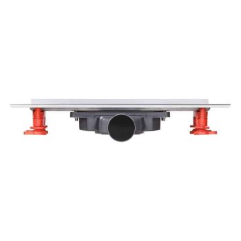 Душевой трап Wirquin Venisio Slim+, 30 см, ультраплоский, обратимая решётка, inox cromat
